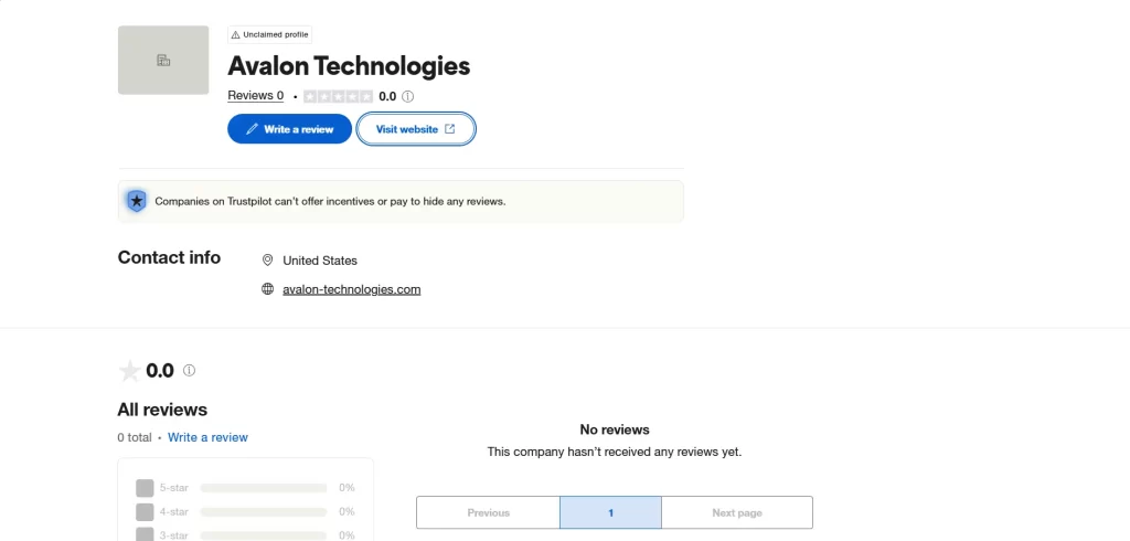 Avalon technologies развод или нет