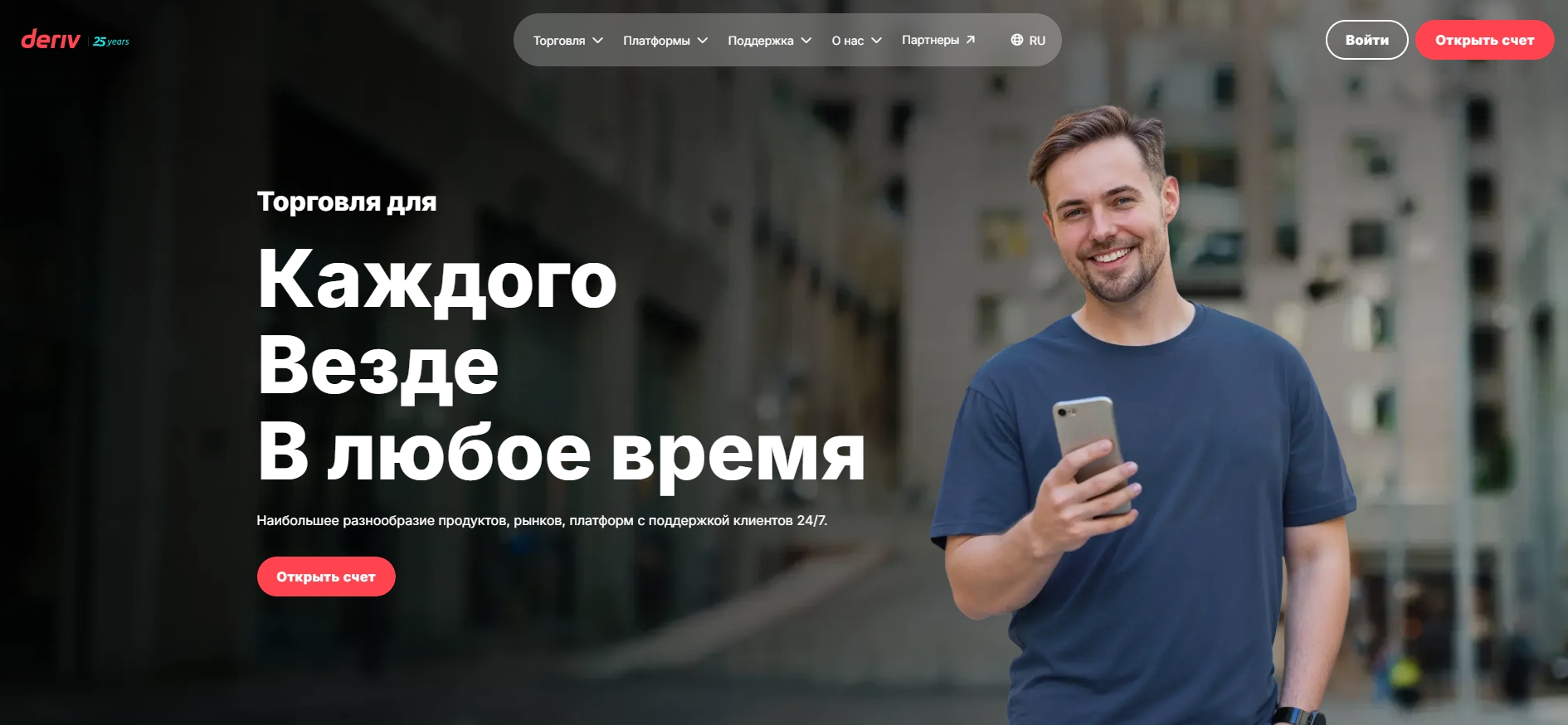 Брокер Deriv — честный обзор брокера и мнения трейдеров