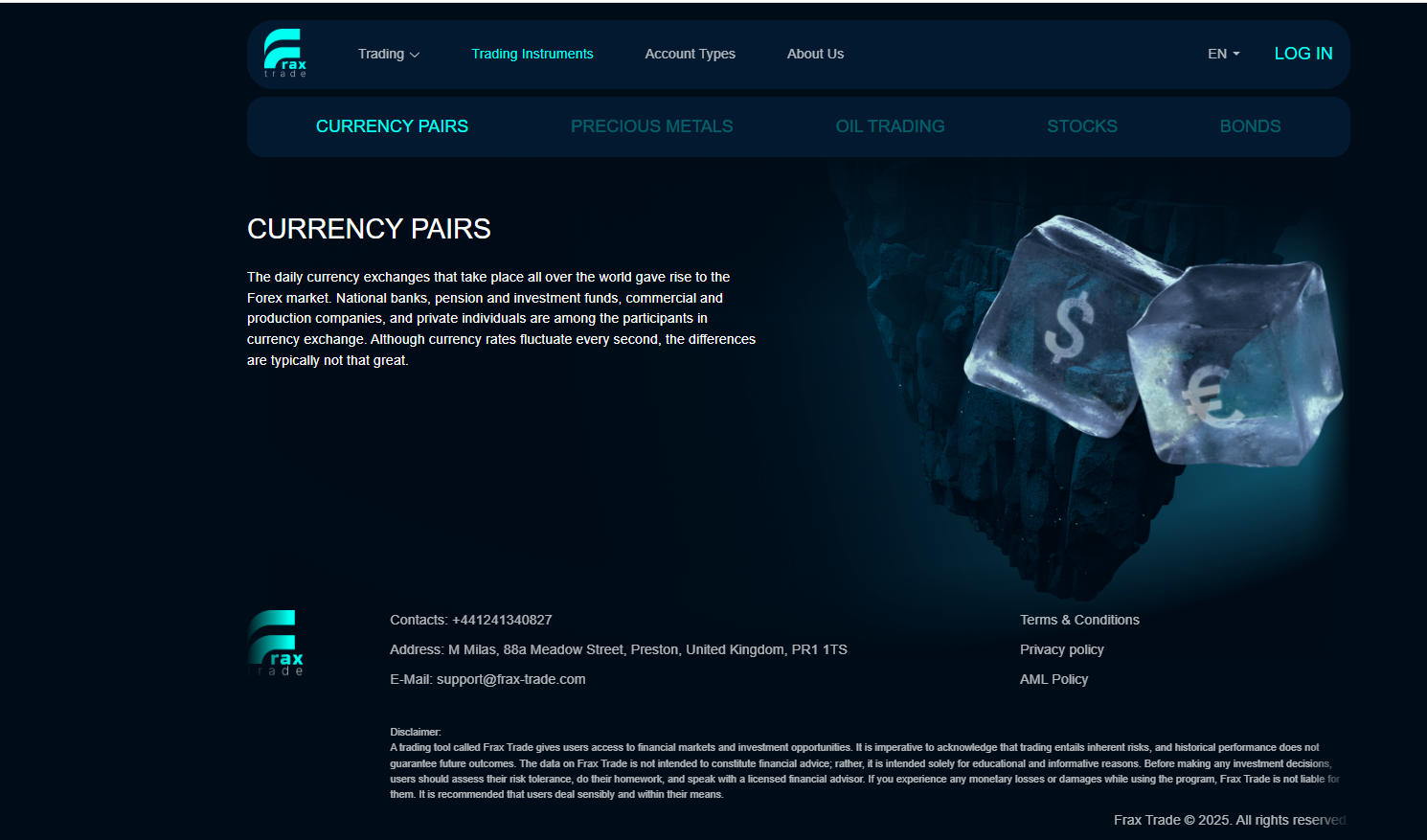 Frax Trade — обзор платформы и пользовательские риски